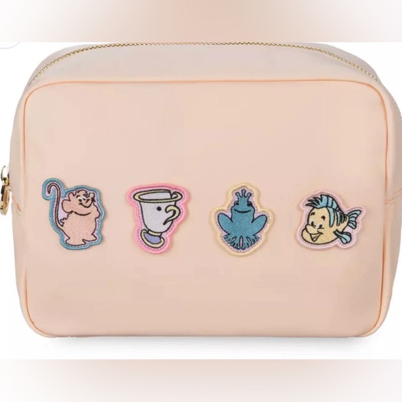 Stoney Clover Lane Handbags - Disney x Stoney Clover Lane Big Princess Pouch-Flounder, Gus, Chip
